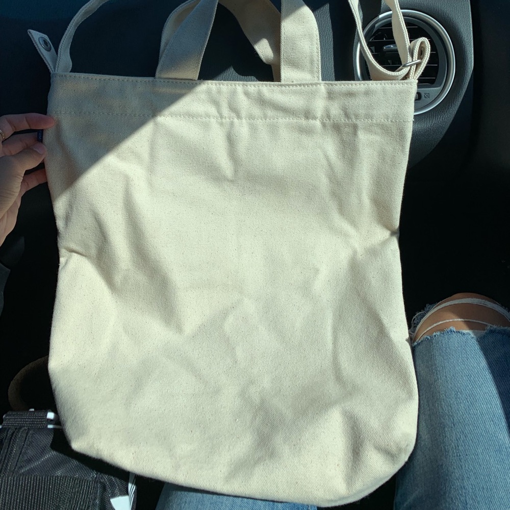 Cream Baggu Tote